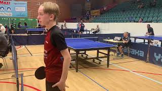 Malte Nilsson vs Nikolai Sigvaldsen  Herrjunior 18  Round of 16  Sweden GP Kristianstad Open 2024 [upl. by Theola]