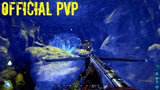 NORTH TUNDRA CAVE LOOT CRATE and Quetzal Tame  Official PVP E43  ARK Survival [upl. by Standford]