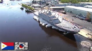 The launch of BRP Jose Rizal in South Korea will be witnessed by Lorenzana and Empedrad [upl. by Norvan244]