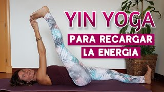 YIN YOGA PARA RECARGAR ENERGIAS  Valeria Boglietti [upl. by Oneil]