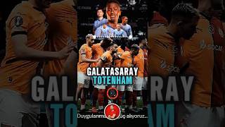 GALATASARAY TOTTENHAM MAÇI 🏆 galatasaray tottenham futbol [upl. by Bassett312]