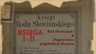 14 Księgi Rodu Słowiańskiego Księga I i II BOGOWIEDZA wyd1889 [upl. by Elvyn]