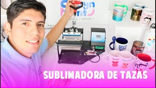 Sublimadora de Tazas  Características  Tips  Configuración y uso completo [upl. by Surdna]