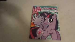 REViEW OF HASBRO AND BENDON MLP COLORiNG AND ACTiViTY BOOK [upl. by Xylon]