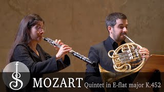 Mozart  Quintet in Eflat major K452  Azahar Ensemble Rosalia Gómez Lasheras [upl. by Wampler102]