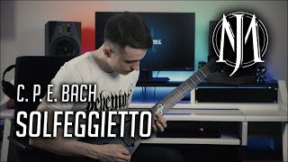 Solfeggietto Bach Metal Version [upl. by Fadden]