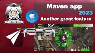 Why the Maven app is better than the Litchi app DJI Mini 2 shaunthedrone [upl. by Oralle]