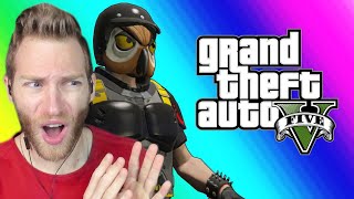 WHATS A DOOMSDAY HEIST Reacting to quotGTA 5 Online Funny Moments Doomsday Heists Saving the Worldquot [upl. by Nagud]