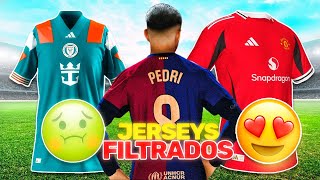 Las 14 CAMISETAS MÁS increíblemente HERMOSAS y HORRIBLES FILTRADAS PARA 2425 ¡LA DEL BARCA ES…🔥😍 [upl. by Ecinahs]