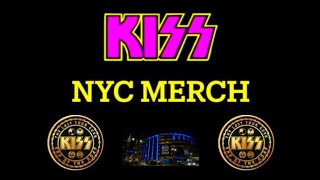 KISS New York City Pop Up and MSG Final Show Merch Haul [upl. by Aurelea]