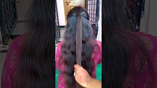 Try this hacked ponytail Hairstyle shorts hairstyles trending hair nirmalahairstyles [upl. by Auqinat897]