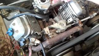 16HP Briggs amp Stratton Vanguard VTWIN bad carb [upl. by Brock952]