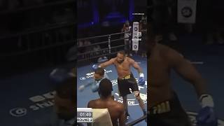 CHAOS IN THE RING AS FIGHTER PUNCHES REF shorts boxing tiktok reels drama [upl. by Rives]