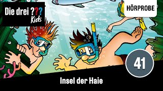 Die drei  Kids  Folge 41 Insel der Haie  Hörprobe zum Hörspiel [upl. by Reivaxe]