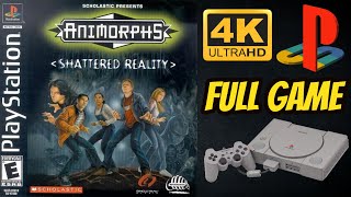 Animorphs Shattered Reality  PS1  4K60ᶠᵖˢ UHD🔴  Longplay Walkthrough Playthrough Full Movie Game [upl. by Melisent664]