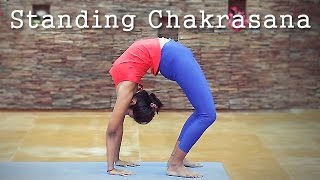 How to do Standing Chakrasana [upl. by Merlin456]