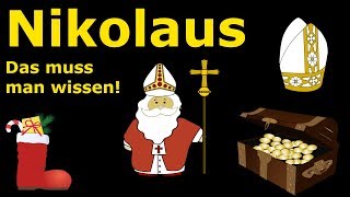 Nikolaus  6 Dezember  Was man wissen muss  Lehrerschmidt [upl. by Asa]