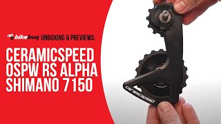 CeramicSpeed OSPW RS Alpha Shimano 7150  Bikebug [upl. by Elleniad]