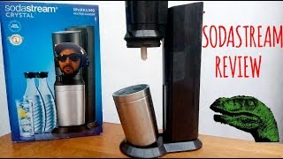 REVIEW SODA STREAM CRYSTAL  MAQUINA DE BEBIDAS EN CASA [upl. by Marb]