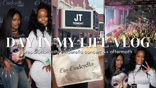 day in my life vlog productive day traveling to Birmingham JT City Cinderella Tour amp more [upl. by Anigroeg]