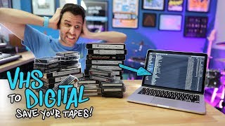 How to Convert VHS Tapes to Digital [upl. by Viddah159]