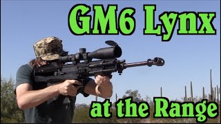 GM6 Lynx 50 BMG Bullpup at the Range [upl. by Morice]