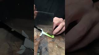 Thousands pieces of scallion cut fyp knife knifesharpening ray knifesharpener rui knives [upl. by Phillane375]