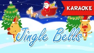 Jingle Bells instrumental Karaoke  Christmas songs for children with lyrics  Christmas Music [upl. by Natan692]