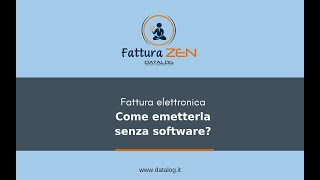 Fattura Elettronica gratis come emetterla senza un software [upl. by Nyram]