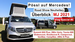 PösslGlobecar Neuheiten MJ2021 CampStar amp VanStar auf MercedesBenz Summit 600 plus [upl. by Yrogiarc]