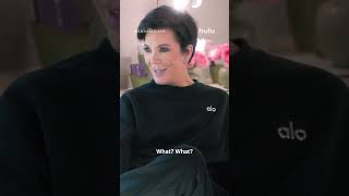 Khloé and Kris are just as surprised as we are  The Kardashians  Hulu shorts [upl. by Yraillih]