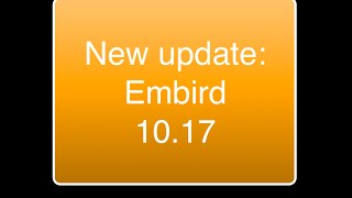 EMBIRD QUICK TIP Newest Update  adding Knockdown stitches [upl. by Duarte]