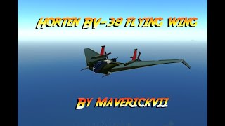 Simpleplanes Raiders of The Lost Ark Flying Wing BV38 [upl. by Marozik]