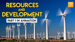 Resources and Development class 10 Part 1 Animation  Class 10 geography chapter 1  CBSE [upl. by Readus]