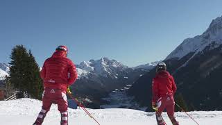 ÖSV SlalomTraining in St Anton am Arlberg [upl. by Carli]