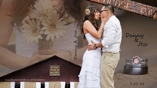 Hualapai Mountain Park Wedding  Danny amp Jess [upl. by Tades]