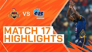 2023 Abu Dhabi T10 Match 17 Highlights Deccan Gladiators vs Chennai Braves  Season 7 [upl. by Lourie]