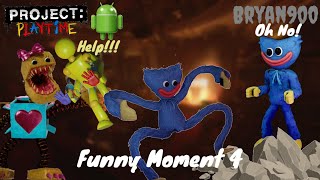 TROLLING HUGGY AGAIN Project Playtime Mobile Funny Moment 4 [upl. by Jameson]