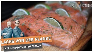 Lachs grillen auf der Zedernholzplanke  Das ultimative LachsRezept [upl. by Anma]