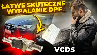 DPF Wypalanie VCDS Śmierdzi i brakuje mocy w dieslu [upl. by Fagen]