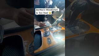 Bentleys Most Realistic Wood Interior in the World [upl. by Ylluz925]