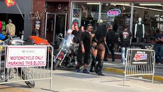 Sturgis 2024 Saturday walk through Main St [upl. by Yahc398]