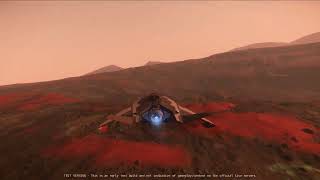 Low Flying on Monox  Pyro II  Star Citizen [upl. by Enelyk]