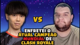 ENFRENTEI O MUGI MELHOR JOGADOR DO MUNDO E CAMPEÃƒO MUNDIAL DE CLASH ROYALE O INESPERADO ACONTECEU [upl. by Laro64]