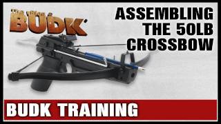 BudK Training  How to Assemble the 50LB Crossbow [upl. by Silsby]