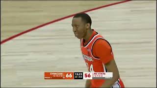 Highlights  Syracuse at NC State [upl. by Adanama]