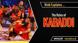 The Rules of Kabaddi  EXPLAINED [upl. by Naam38]