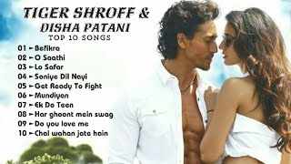 TIGER SHROFF TOP 10 SONGS  Tiger Shroff mashup jukebox  TIGER SHROFF AND DISHA  by ilyas soneji [upl. by Kyle]