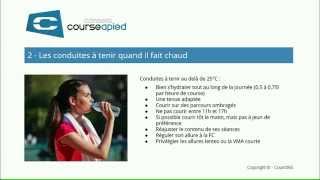 Conseils pour bien courir durant lété [upl. by Kristy]