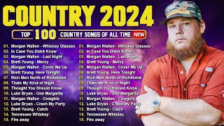 Country Music Playlist 2024  Luke Combs Morgan Wallen Brett Young Kane Brown Luke Bryan [upl. by Yunick]